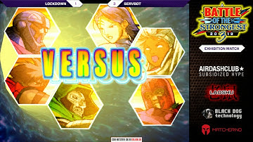 MVC2 @ Battle Of The Strongest 3  - SERVBOT VS LOCDOWN [4K/60fps]