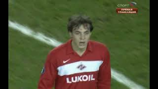 Два гола Артема Дзюбы в ворота Тоттенхэма (2008)