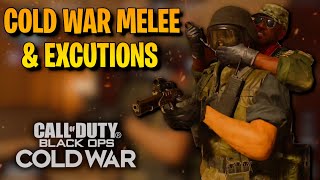 Is the Execution Good in Black Ops Cold War? | Melee and Execution Showcase