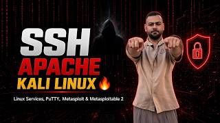 🔥 آموزش SSH و Apache در Kali Linux | Linux Services، PuTTY، Metasploit و Metasploitable 2
