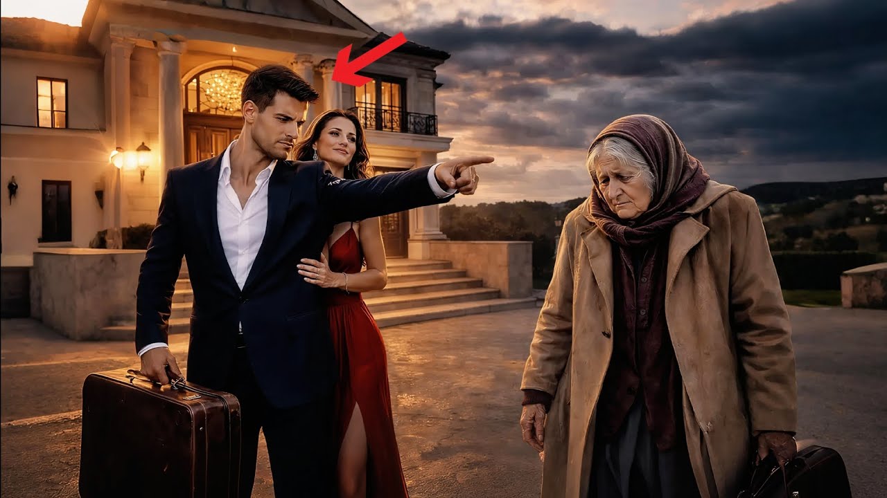 EL MILLONARIO LA ECHÓ DE LA CASA… PERO NO SABÍA QUÉ HABÍA DENTRO DE AQUELLA VIEJA MALETA