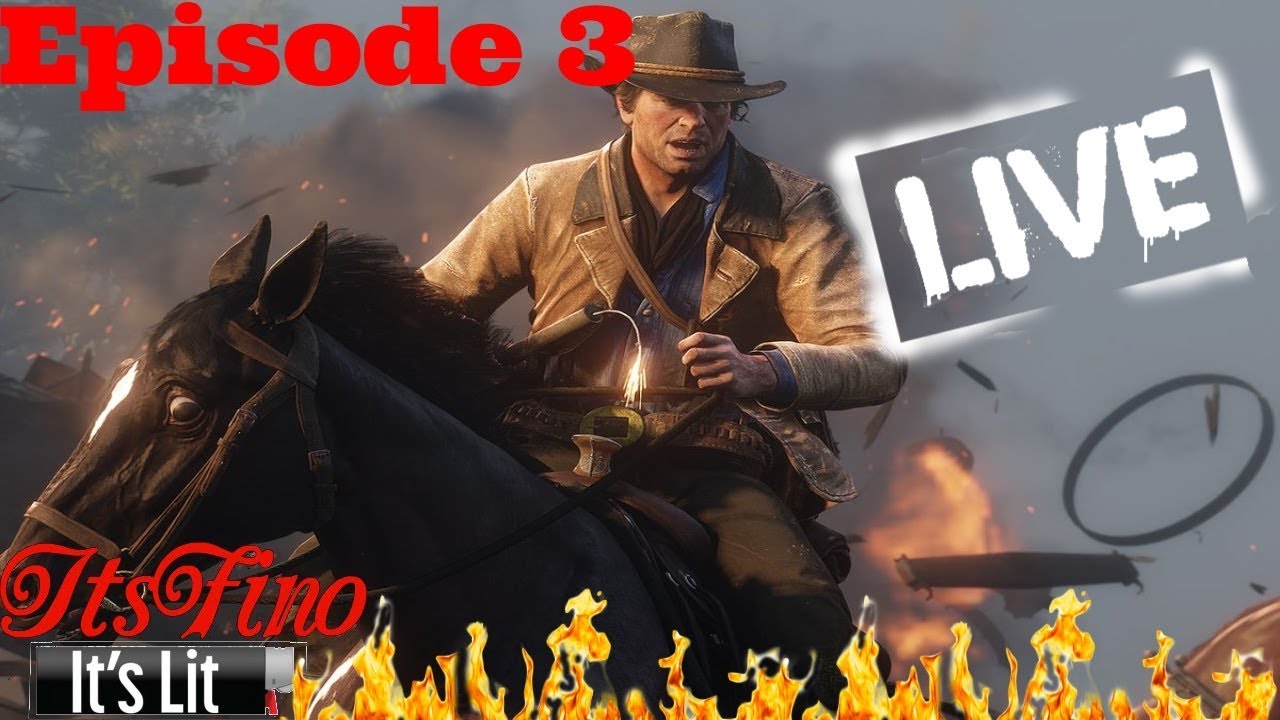 RED DEAD REDEMPTION 2 Live Playthrough Gameplay Episode 3 - YouTube