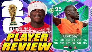 HE'S A TANK… 💪🔥🇳🇱 95 Glory Hunters Brobbey Review! 95 Glory Hunters Brian Brobbey Player Review!