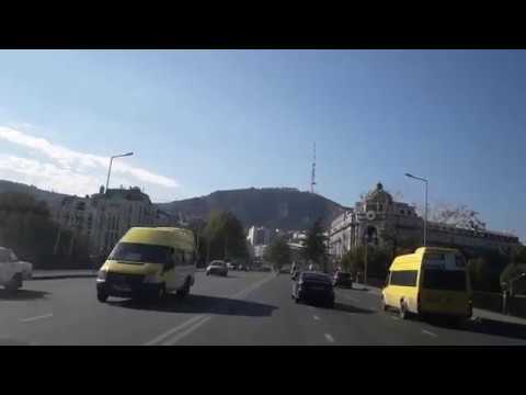 ავტოგასეირნება თბილისის ქუჩებზე  Автопрогулка по улицам Тбилиси  ч.2