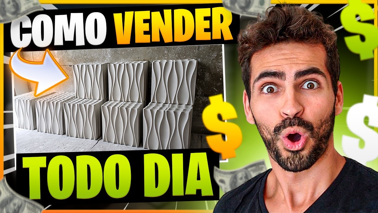 ⭐️ 5 Técnicas INFALÍVEIS Para Vender Placas De Gesso 3d TODO DIA