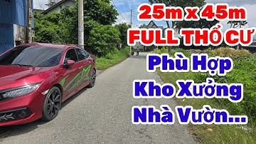 🛑Xuất hiện lô đất full thổ cư 1127m đường nhựa Củ Chi giá cực rẻ - Bđs Quang Minh 