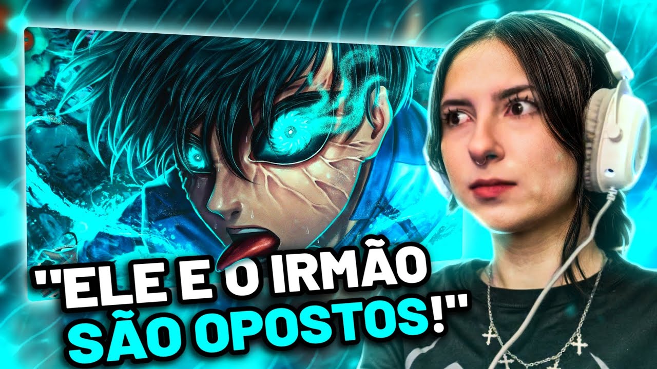 REACT ANIRAP | ♪ Itoshi Rin (Blue Lock) | ABSOLUTA DESTRUIÇÃO | AniRap