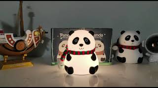 Silicone Panda Night Lamp