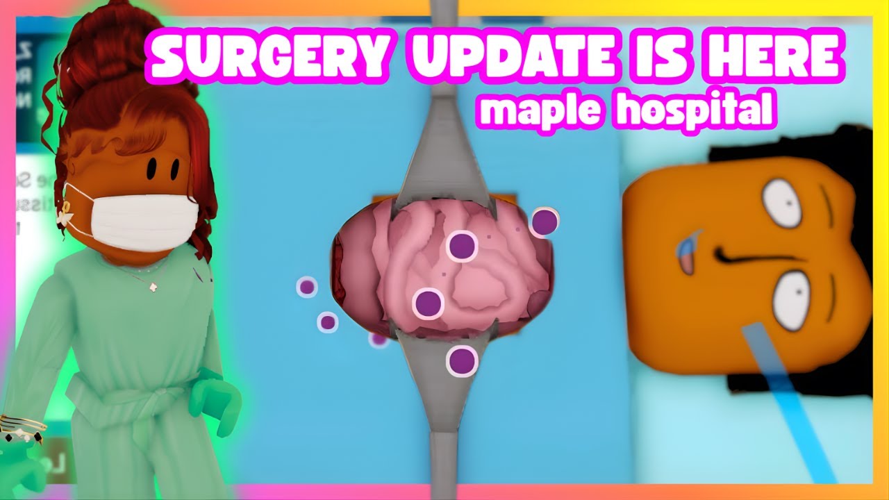 HOW TO BE A SURGEON MAPLE HOSPITAL ROBLOX TUMOR SURGERY UPDATE YouTube 