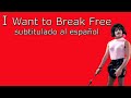 queen - I WANT TO BREAK FREE - subtitulado en castellano
