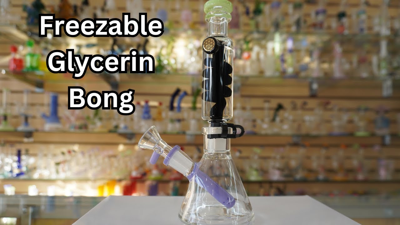 Freezable Glycerin Bong!!! Check This Out
