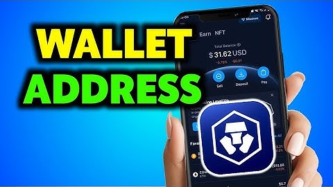 How To Get Any Wallet Address on Crypto.com
