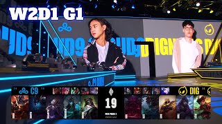 C9 vs DIG | Week 2 Day 1 S14 LCS Spring 2024 | Cloud 9 vs Dignitas W2D1 Full Game