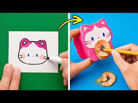 💖 Creative School Supplies, Accessories, and More Crafts!