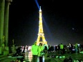 巴黎鐵塔一閃一閃