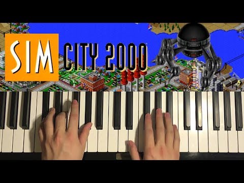 How To Play - Sim City 2000 - Theme Song (PIANO TUTORIAL LESSON)