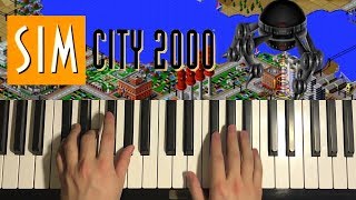 How To Play - Sim City 2000 - Theme Song (PIANO TUTORIAL LESSON)