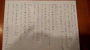 Manchu language has revived! 清文指要 31