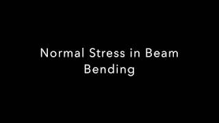 BYU CE En 203 Scott : Normal Stress in Beam Bending