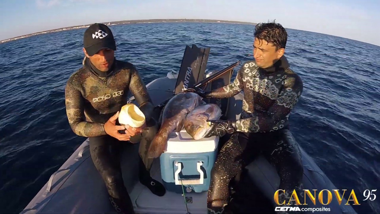 Due predoni spettacolari [ Cetma Composites spearfishing ]