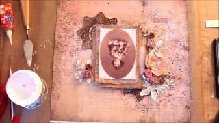 Mixed-media layout - 7 Dots Studio