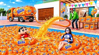 Jack aur Shinchan ka Fanta House 💥😱 Indian Theft Aura Simulator 🤩 Aryan Gamerz