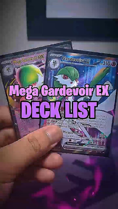 Mega Gardevoir ex & Gardevoir ex Decklist | Fairy Power & Precision!
