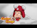 Curious George ❄️ White Christmas with George ❄️ Kids Cartoon ❄️ Kids Movies ❄️ Videos for Kids