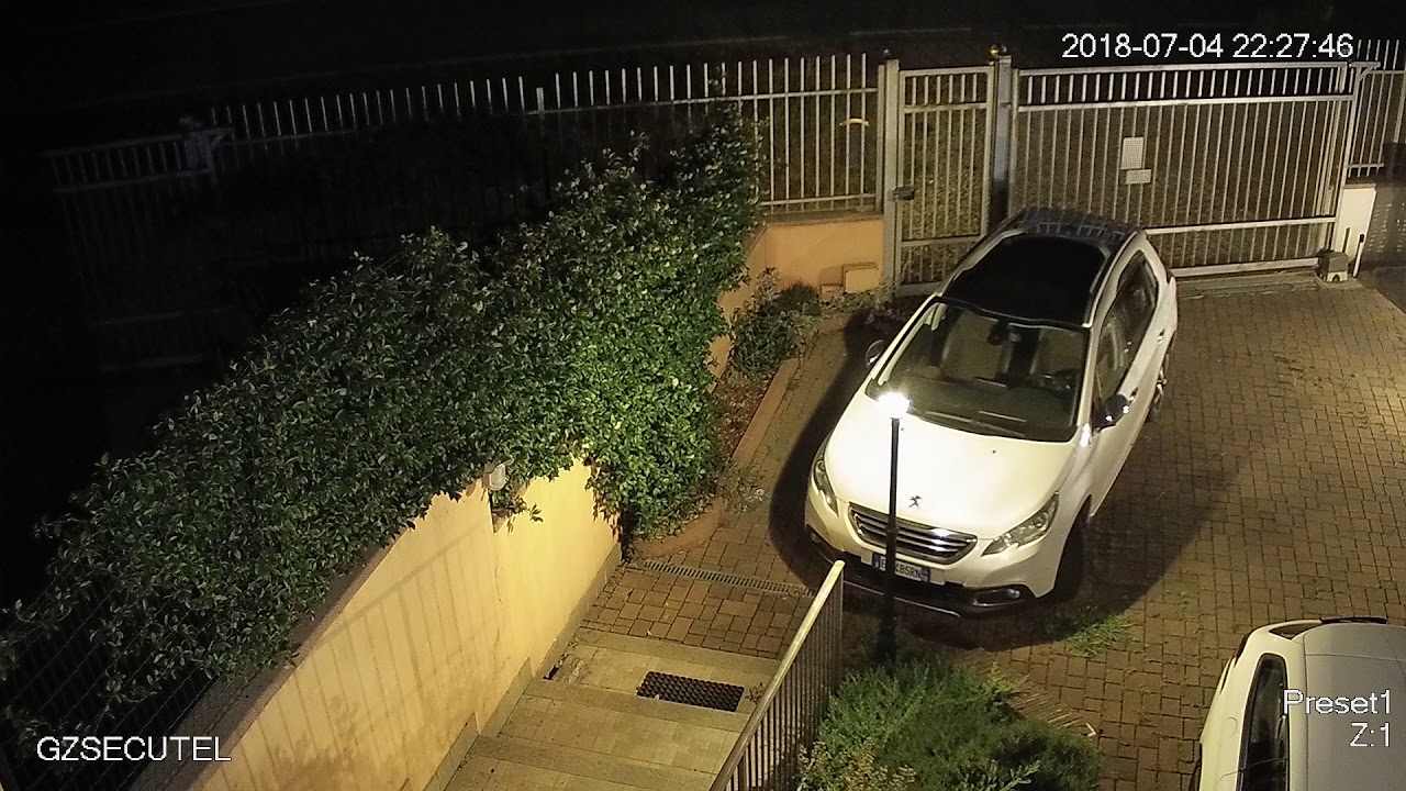 Speed Dome IP 2MPX Starlight visione notturna a colori 25X Zoom Illuminatore IR 150 metri