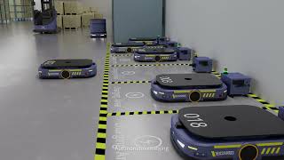 Efficient Transport · Flexible Scheduling | Beacon Latent Lifting AMR in 3D Animation