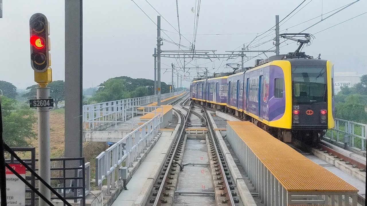 LRT-1 Cavite Extension Phase 1 Rear Cab View (First Trip)