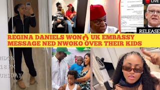 Regina Daniels Has Won Ned Nwoko Uk Emby Burst Him Over Regina Sons
