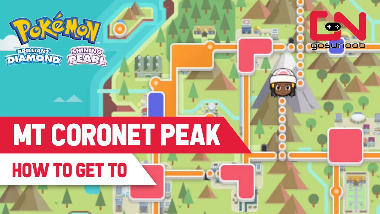How to Get to Mount Coronet Summit Peak in Pokémon Brilliant Diamond and Shining Pearl