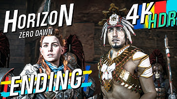 [4K HDR] Horizon Zero Dawn (Ultra Hard / 100% / Min HUD) Walkthrough ENDING - The Face Of Extinction
