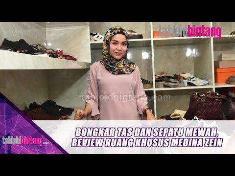 intip koleksi tas dan sepatu mewah medina zein intip koleksi tas dan sepatu mewah medina zein