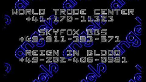 Angels   Legend of Faerghail HYPERSPIN AMIGA INTRO CRACKTRO DEMO COMMODORE NOT MINE VIDEOS