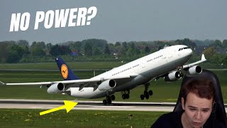 Flying The A340-300 - Most UNDERPOWERED PLANE
