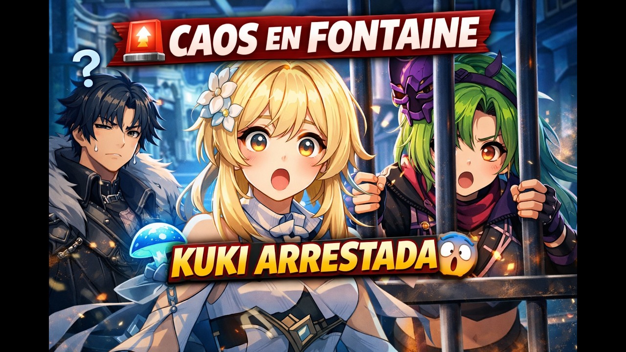 ? Kuki en Problemas en Fontaine + Wriothesley Confundido | Evento Hongos FINAL ? GIViVo 20260320