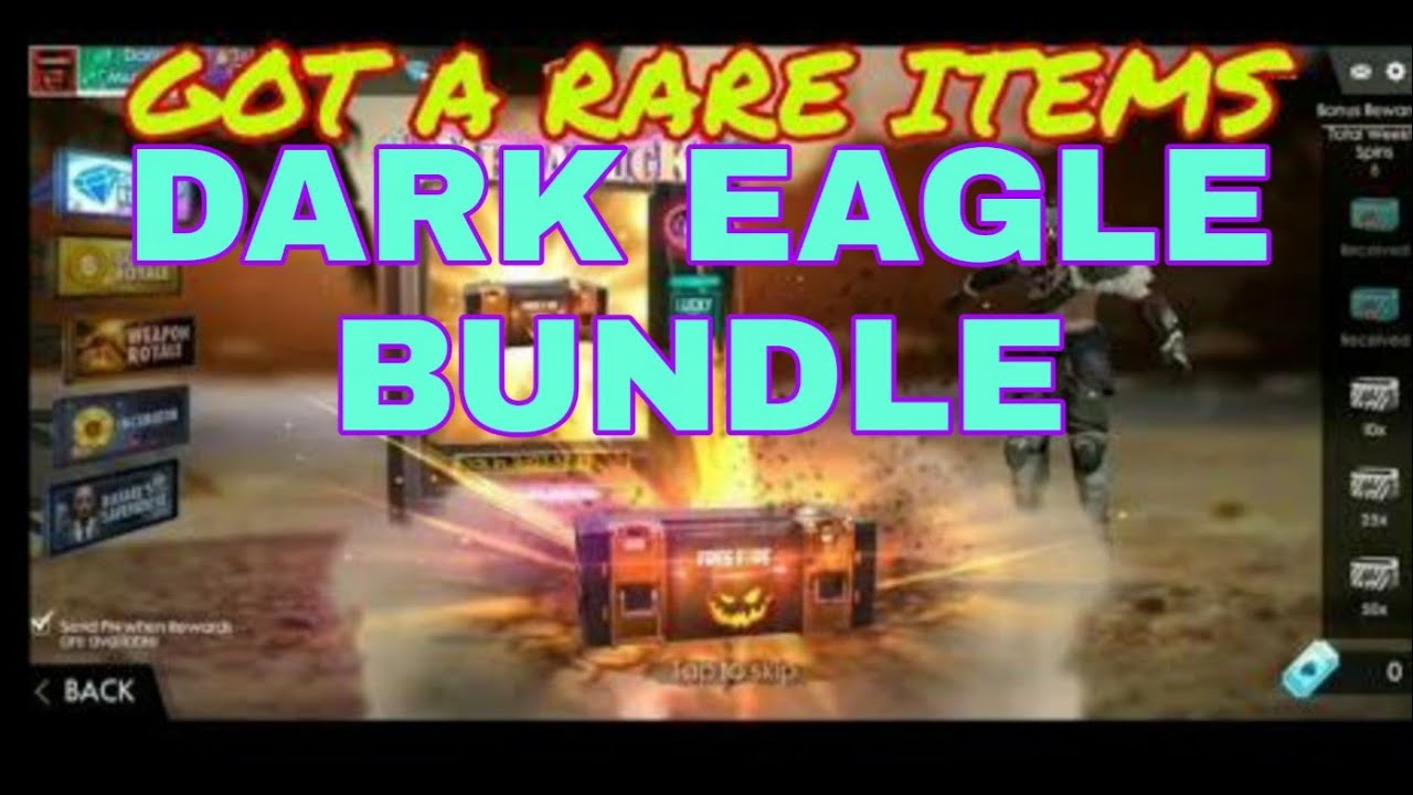 (FREEFIRE)GOT DUSK EAGLE BUNDLE!
