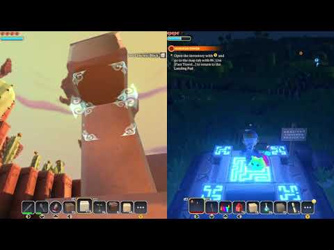 Portal Knights CO-OP | Split - Screen with Dora