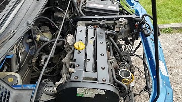 Vauxhall zafira gsi z20let engine swap aftermath of a crash