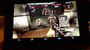 Dead Trigger Gameplay on the Nexus 7