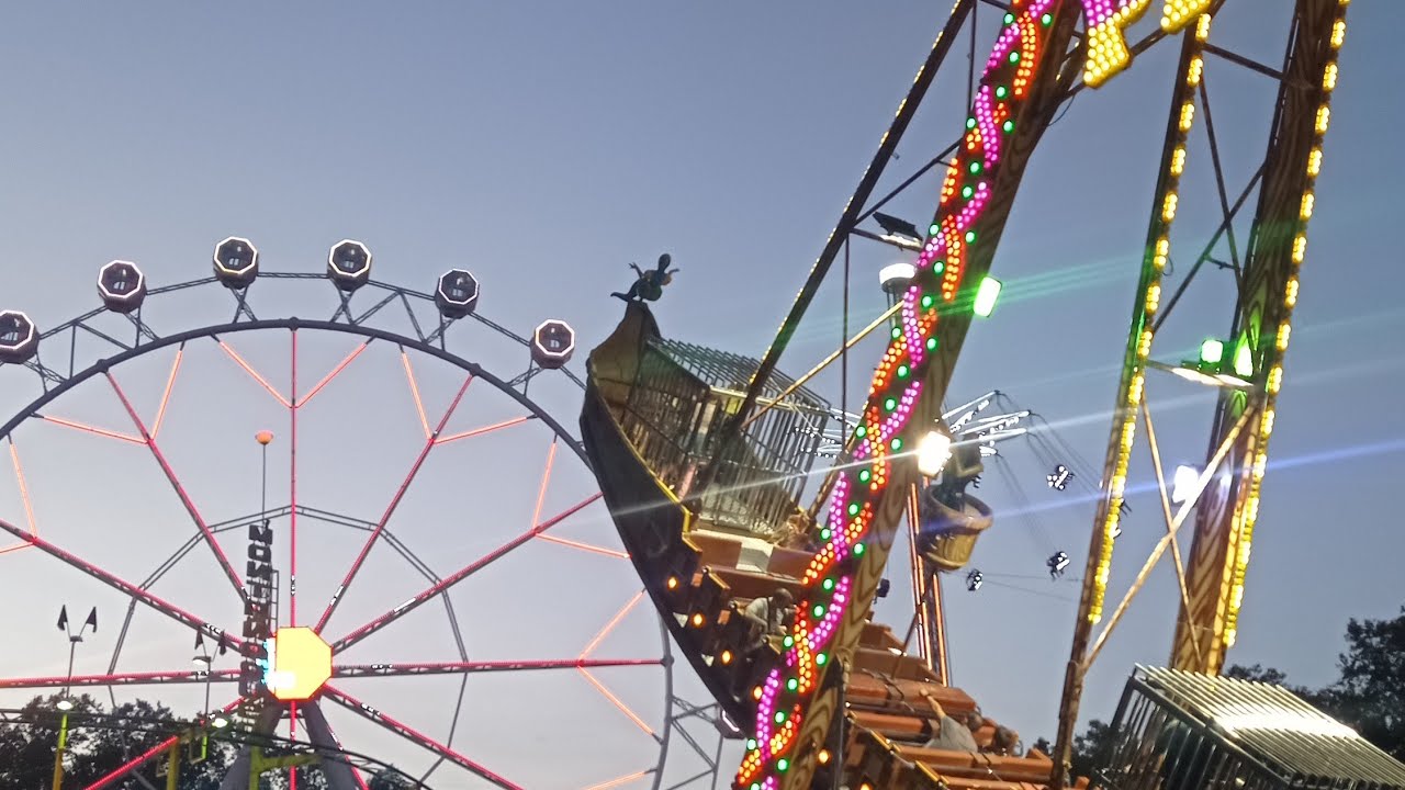 Feria de atracciones de Girona 2022 - YouTube