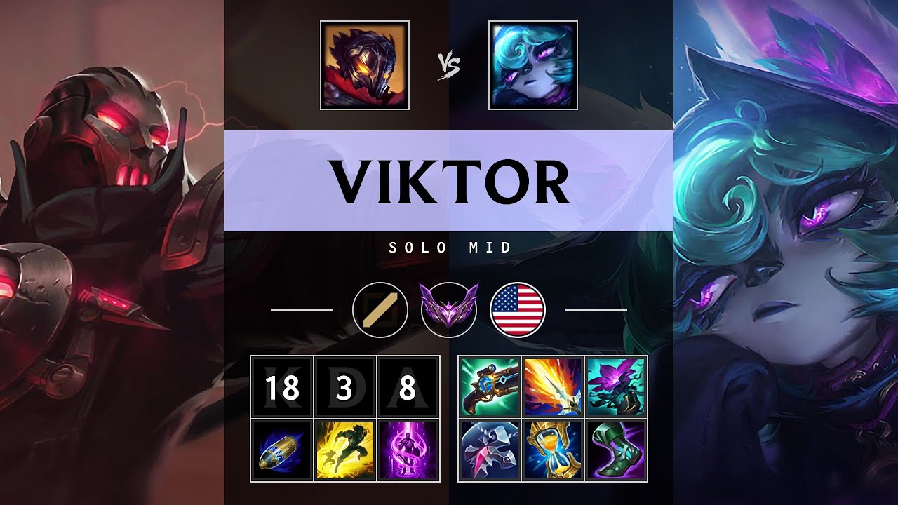 Viktor Mid vs Vex: Legendary - NA Master Patch 14.18