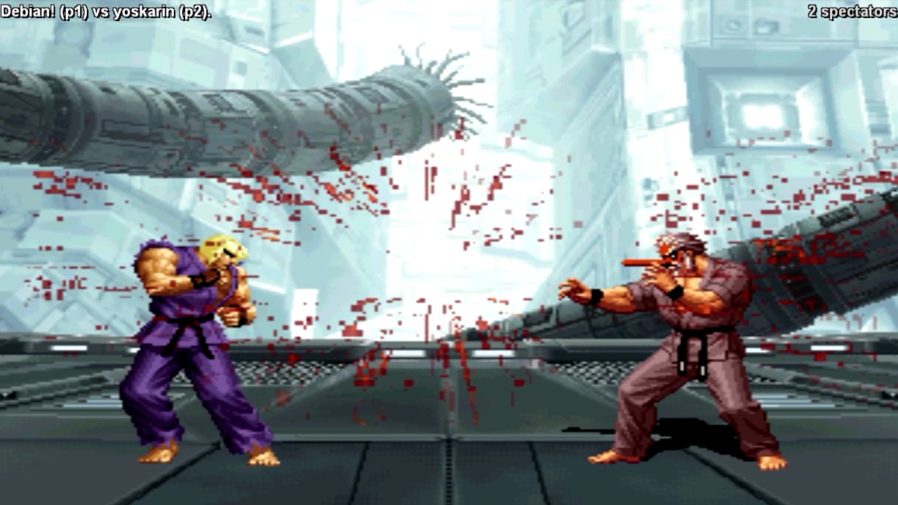 ~Fightcade 2017~ Debian! Vs. Yoskarin | SVC Chaos Online Gameplay