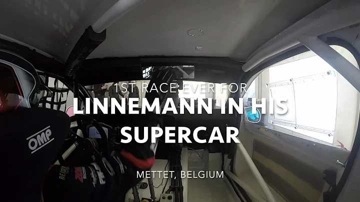 Linnemanns first race ever in his Supercar