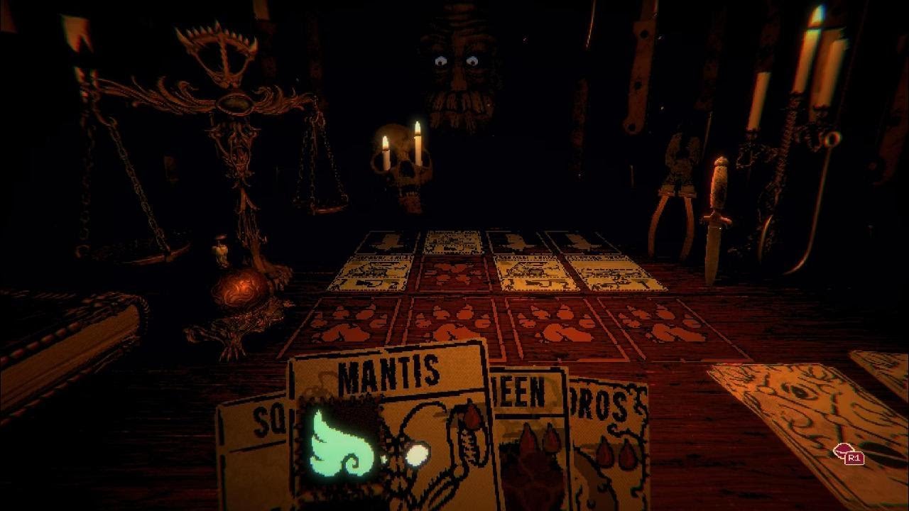 Inscryption Trapper and Trader boss Face to Face Trophy YouTube