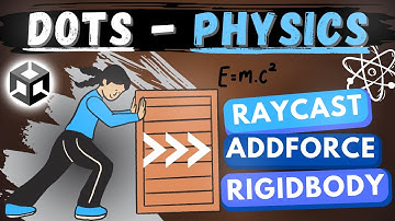 Unity DOTS & PHYSICS - Raycast, Rigidbody, Add force