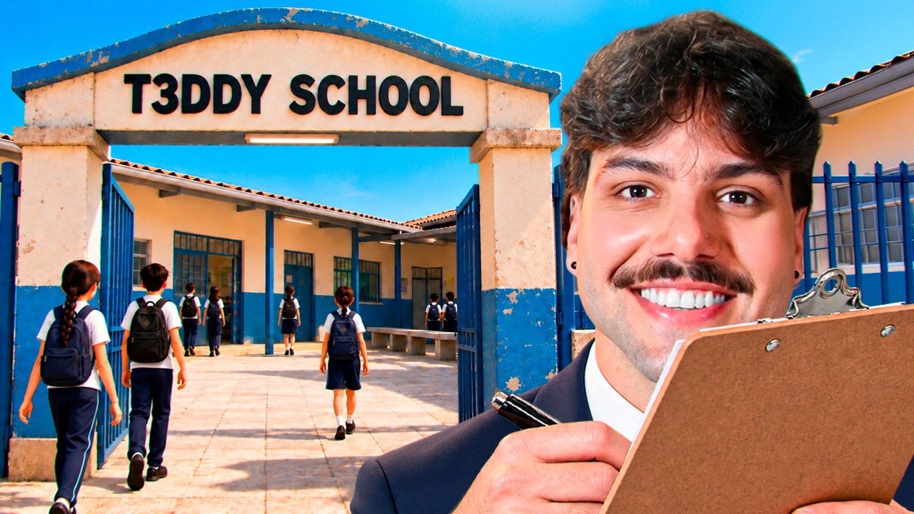 abri a MELHOR ESCOLA da minha cidade
