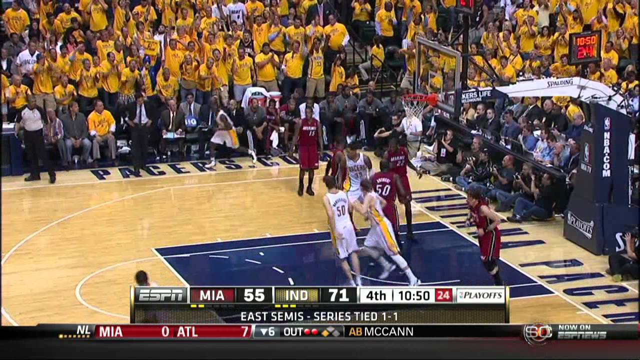 PacersHeat Game 3 YouTube